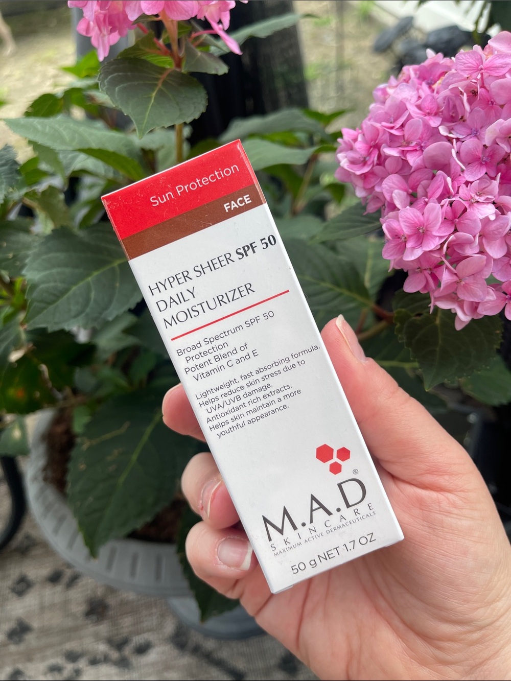 MAD Skincare - Hyper Sheer SPF 50 Daily Moisturizer